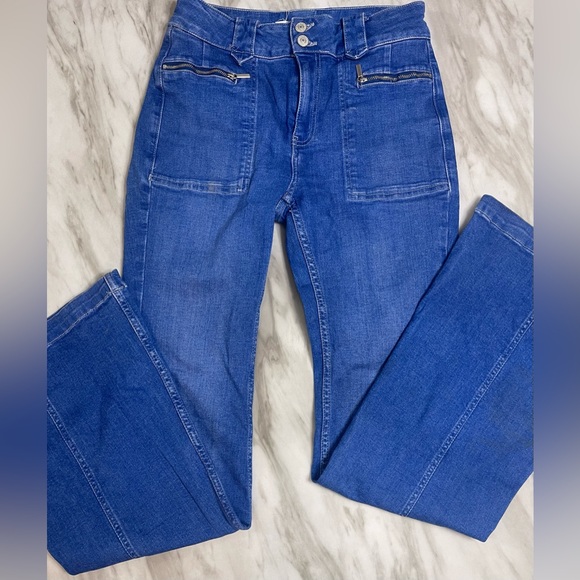 Free people stretch flare jeans 27 - Picture 3 of 16